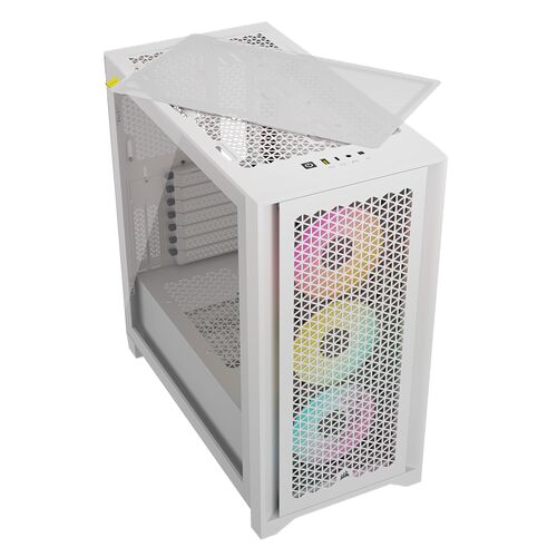 Corsair iCue 4000D RGB Airflow - Blanc