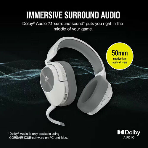 Corsair HS55 Wireless (Blanc)