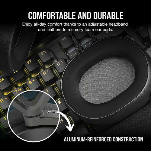 Corsair HS65 Wireless V2 (Noir)