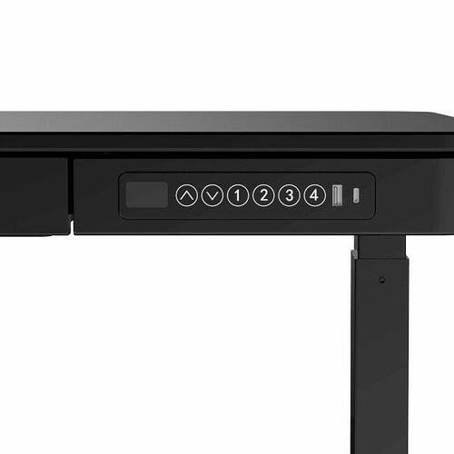 REKT RGo Desk Office 120 - Noir/Noir
