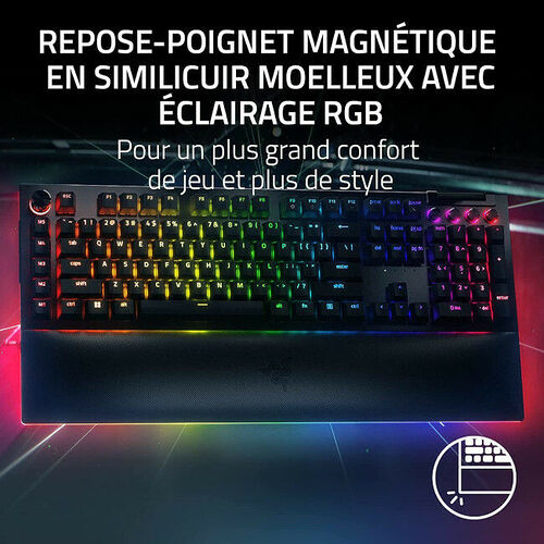 Razer Blackwidow V4 Pro (Switch Razer Yellow) (AZERTY)