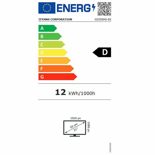 Iiyama G-Master G2250HS-B1 Black Hawk