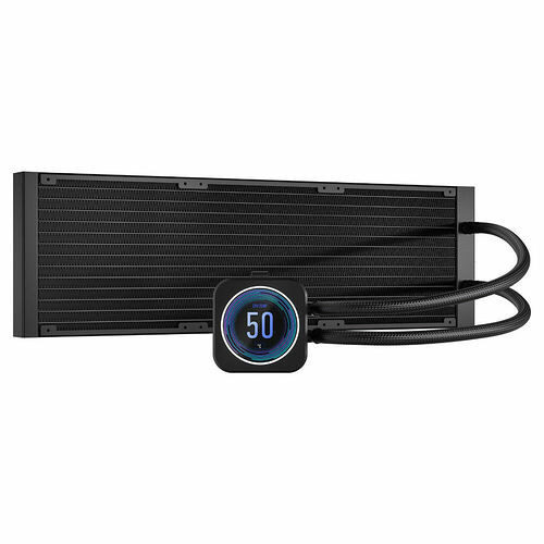 Corsair iCue H170I Elite LCD XT Noir - 420 mm