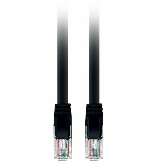 Textorm Câble RJ45 CAT5e U/UTP - Noir - 3 m