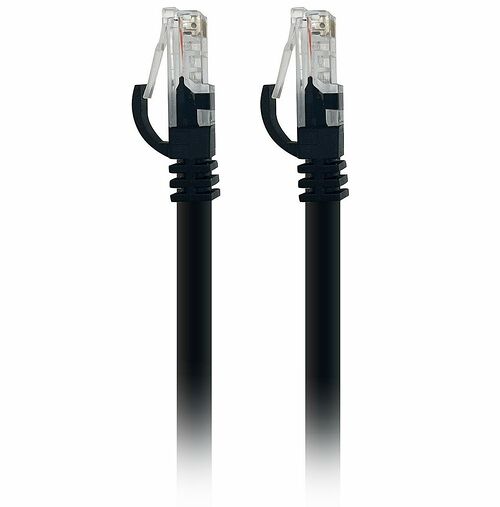 Textorm Câble RJ45 CAT5e U/UTP - Noir - 3 m