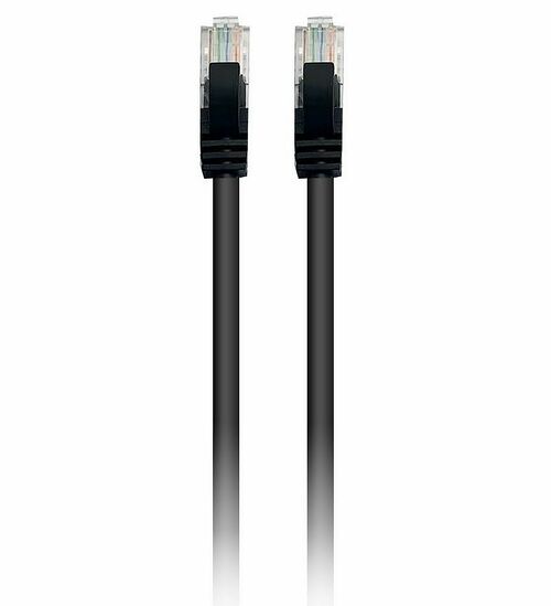 Textorm Câble RJ45 CAT6 U/UTP - Noir - 2 m