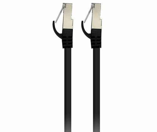 Textorm Câble RJ45 CAT6 U/UTP - Noir - 2 m