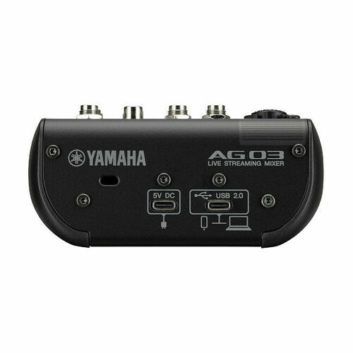 Yamaha AG03MK2 - Noir