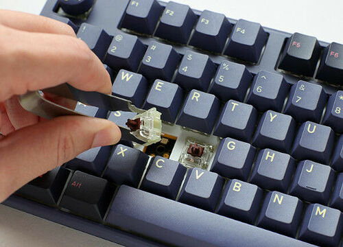 Ducky Channel One 3 Cosmic Blue (Cherry MX Blue) (AZERTY)