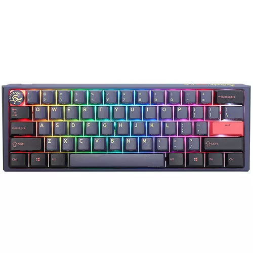 Ducky Channel One Mini Cosmic Blue Cherry Mx Brown Azerty