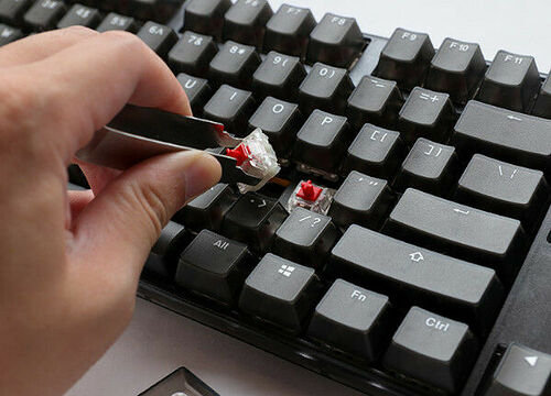 Ducky Channel One 3 Aura Black (Cherry MX Silent Red) (AZERTY)