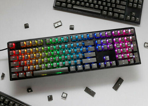 Ducky Channel One 3 Aura Black (Cherry MX Silent Red) (AZERTY)