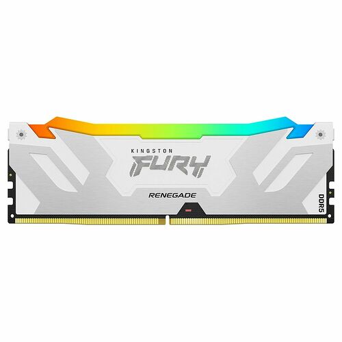 DDR5 Kingston Fury Renegade RGB Blanc - 64 Go (2 x 32 Go) 6400 MHz - CAS 32