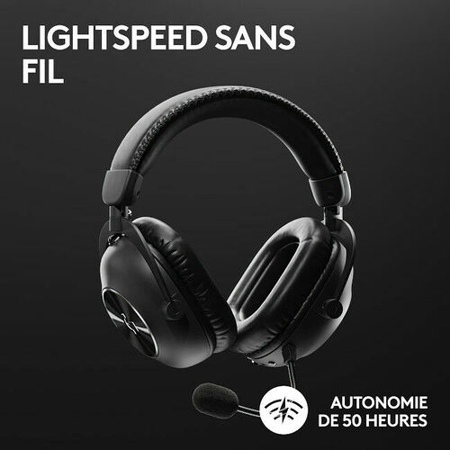 Logitech G PRO X 2 Lightspeed - Noir