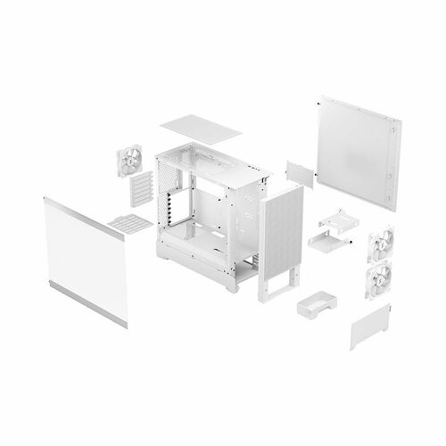 Fractal Design Pop Air RGB TG - Blanc