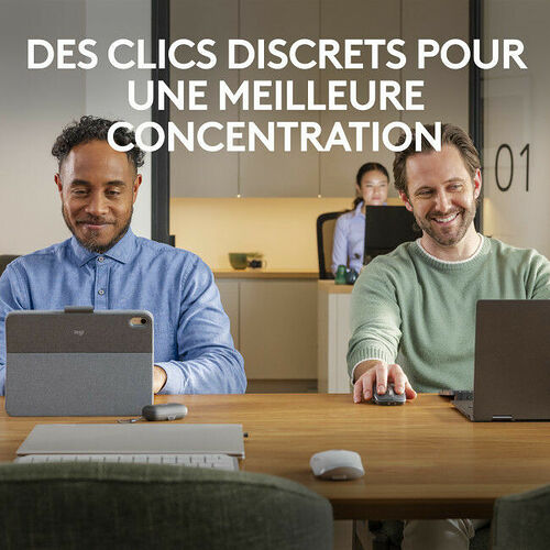 Logitech MX Anywhere 3S - Gris Pâle