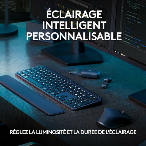Logitech MX Keys S Plus - Graphite (AZERTY)