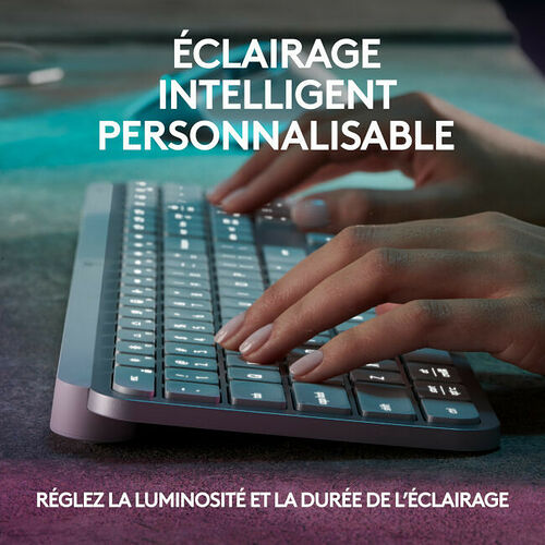 Logitech MX Keys S - Gris Pâle (AZERTY)