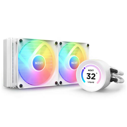 NZXT Kraken Elite 240 RGB Blanc - 240 mm