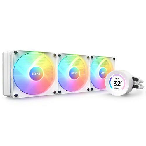 NZXT Kraken Elite 360 RGB Blanc - 360 mm