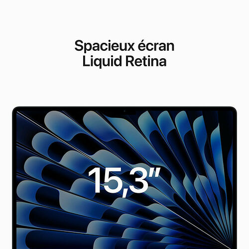 Apple MacBook Air M2 15" (2023) - Minuit - 24 Go / 1 To