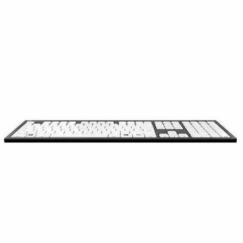 LogicKeyboard Braille - PC Nero Slim Line Keyboard (AZERTY)