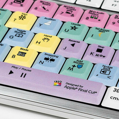 LogicKeyboard Final Cut Pro X - Mac ALBA Keyboard (AZERTY)