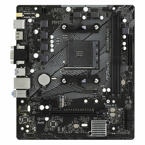 ASRock A520M-HVS