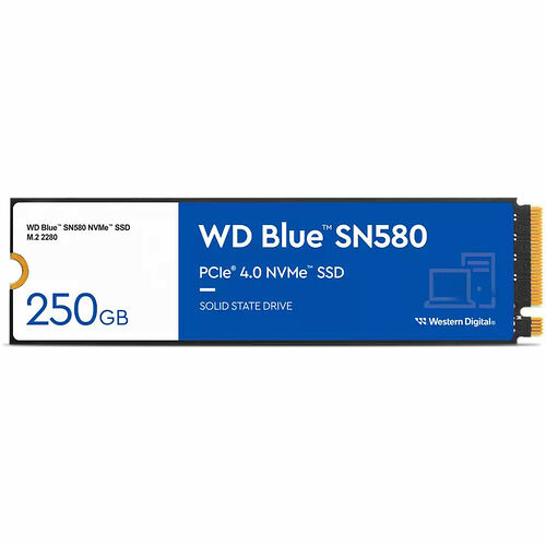 Western Digital SSD WD Blue SN580 250 Go