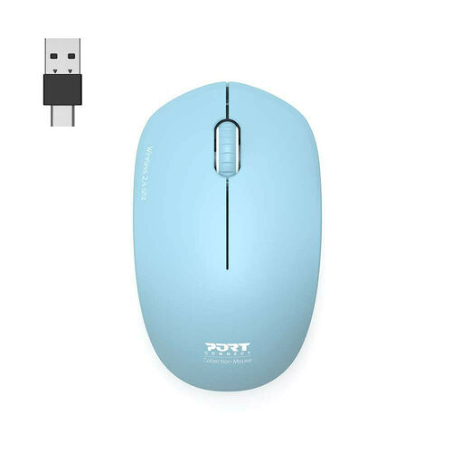 PORT Connect Souris Collection sans fil - Azur