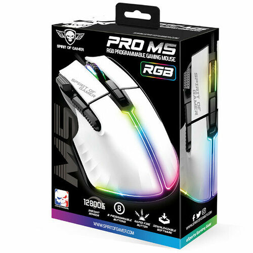 Spirit Of Gamer Pro-M5 (Blanc)