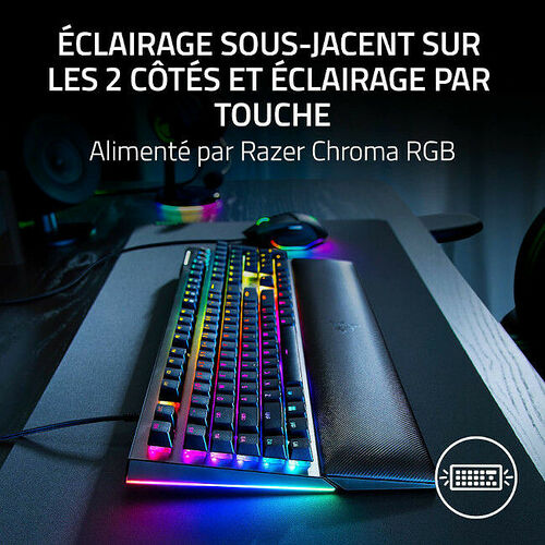 Razer Blackwidow V4 (Switch Razer Green) (AZERTY)
