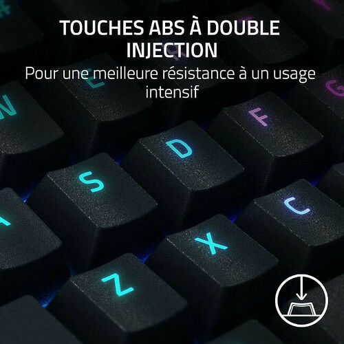 Razer Blackwidow V4 (Switch Razer Green) (AZERTY)