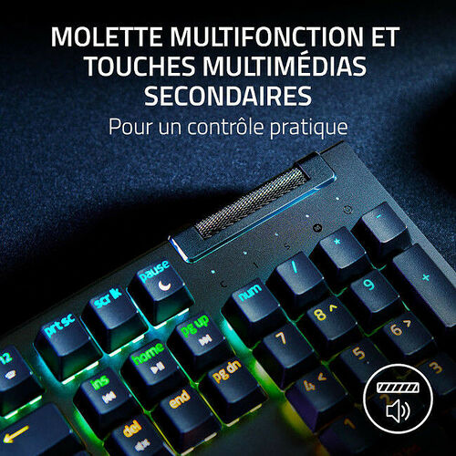 Razer Blackwidow V4 X (Switch Razer Green) (AZERTY)