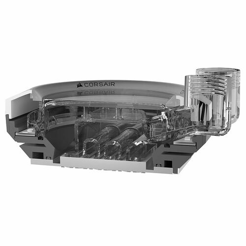 Corsair iCue Link XC7 RGB Elite - Blanc