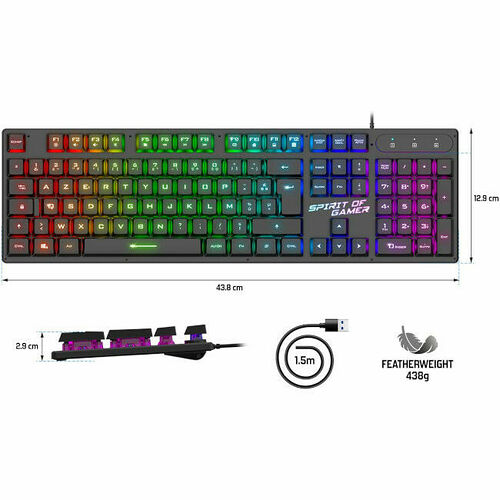 Spirit Of Gamer Pro-K1 (AZERTY)