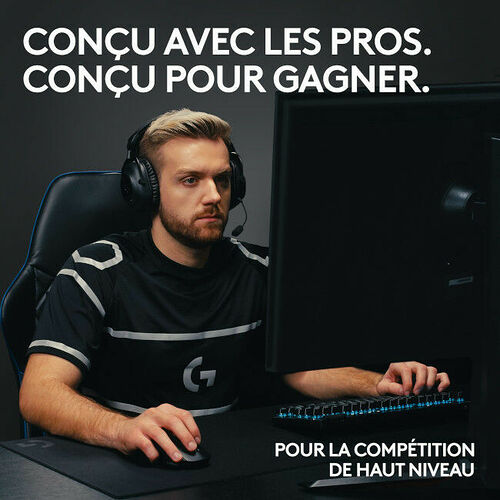 Logitech G PRO X TKL Lightspeed - Noir (AZERTY)