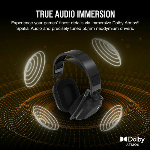 Corsair HS80 MAX Wireless (Gris Acier)