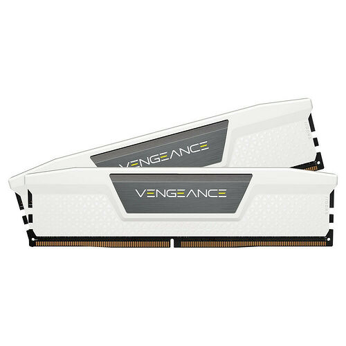 DDR5 Corsair Vengeance Blanc - 64 Go (2 x 32 Go) 6000 MHz - CAS 30