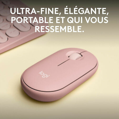 Logitech Pebble 2 M350S - Rose