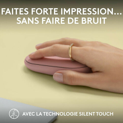 Logitech Pebble 2 M350S - Rose