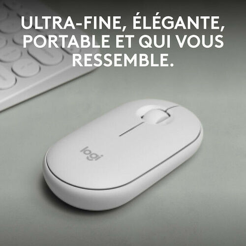 Logitech Pebble 2 M350S - Blanc
