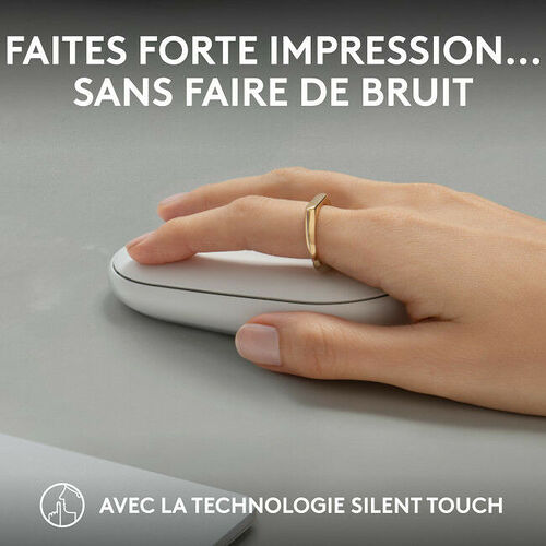 Logitech Pebble 2 M350S - Blanc
