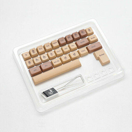 Ducky PBT Doubleshot Keycaps Set (Boba)