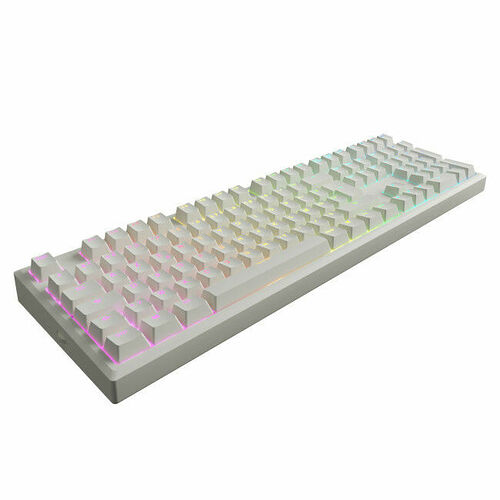 Designed By GG Ironclad V3 Blanc (Switchs Red Blood) (AZERTY)