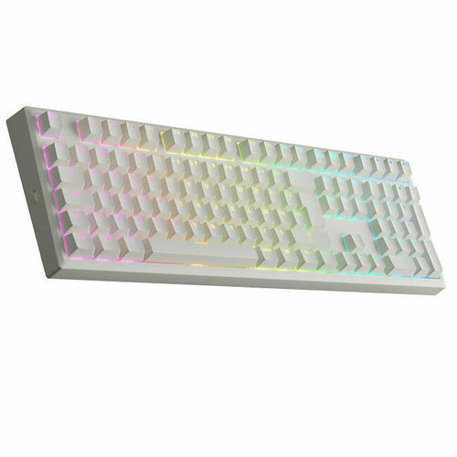 Designed By GG Ironclad V3 Blanc (Switchs Red Blood) (AZERTY)