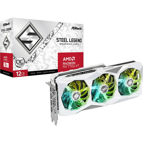 ASRock Radeon RX 7700 XT Steel Legend
