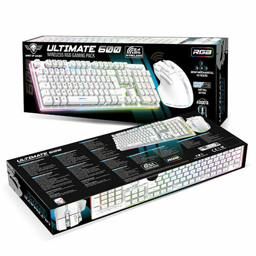 Spirit Of Gamer Ultimate 600 - Blanc (AZERTY)