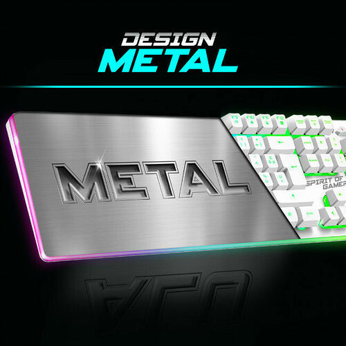 Spirit Of Gamer Ultimate 600 - Blanc (AZERTY)