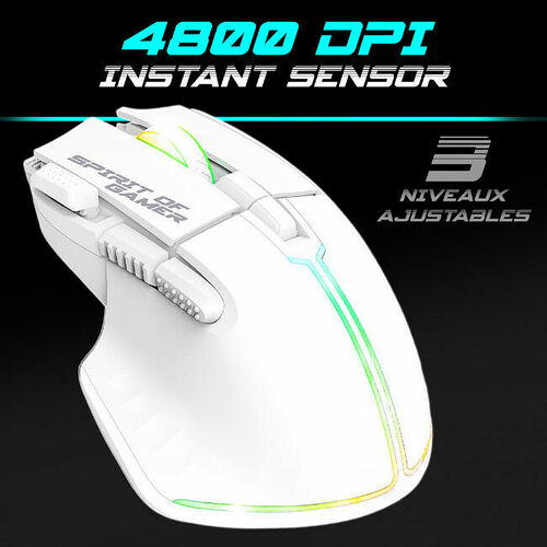 Spirit Of Gamer Ultimate 600 - Blanc (AZERTY)